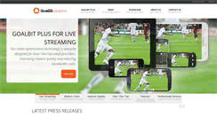 Desktop Screenshot of goalbit-solutions.com